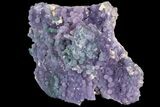 Sparkling, Purple, Botryoidal Grape Agate - Indonesia #79132-3
